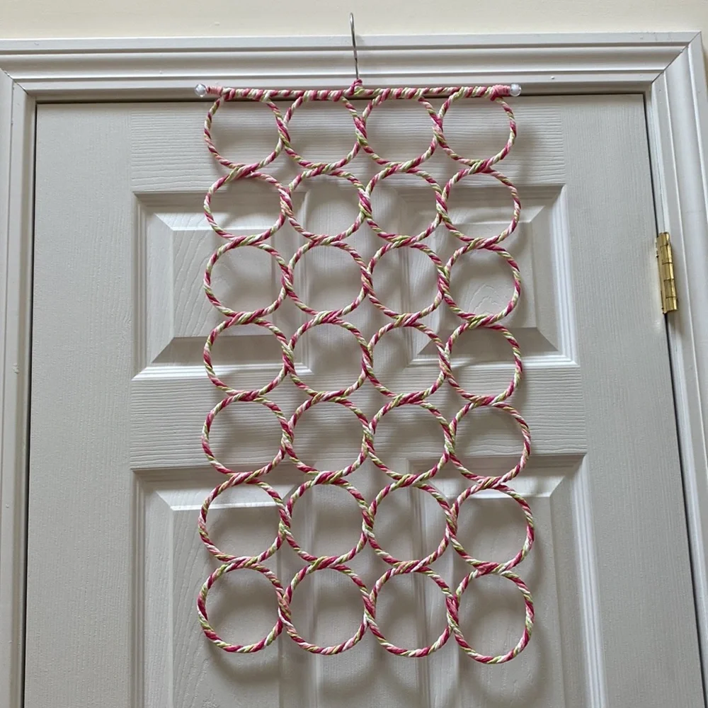 NWOT Two Hanging Closet Organizers - Holds scarves, ties, belts, etc.